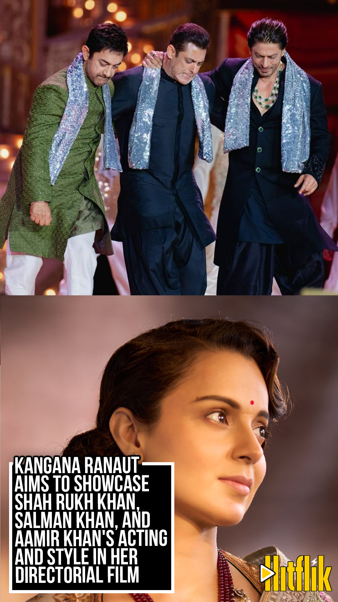 Aamir Khan, Salman khan, Kangana Ranaut