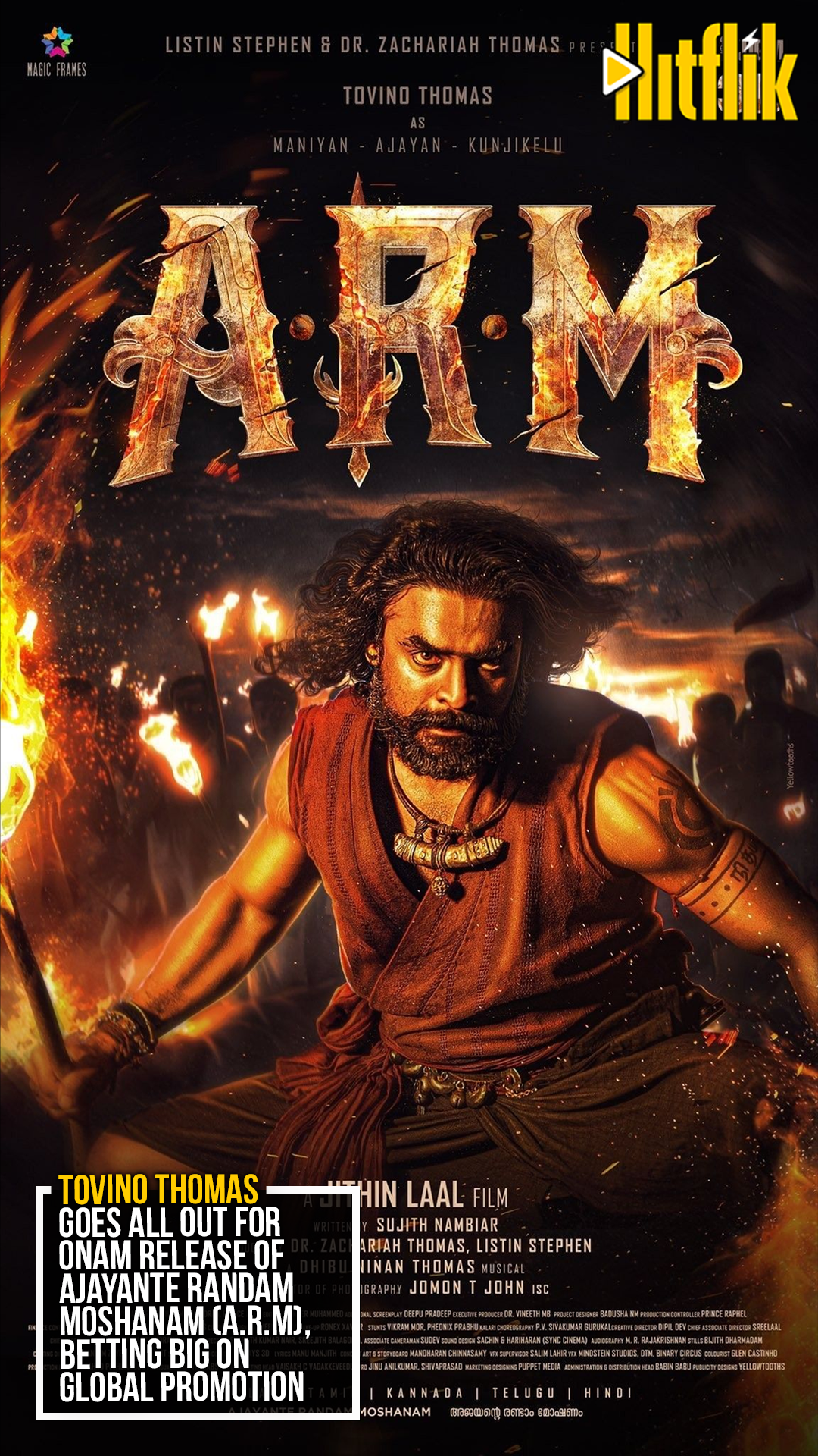 ARM, Tovino Thomas, Malayalam