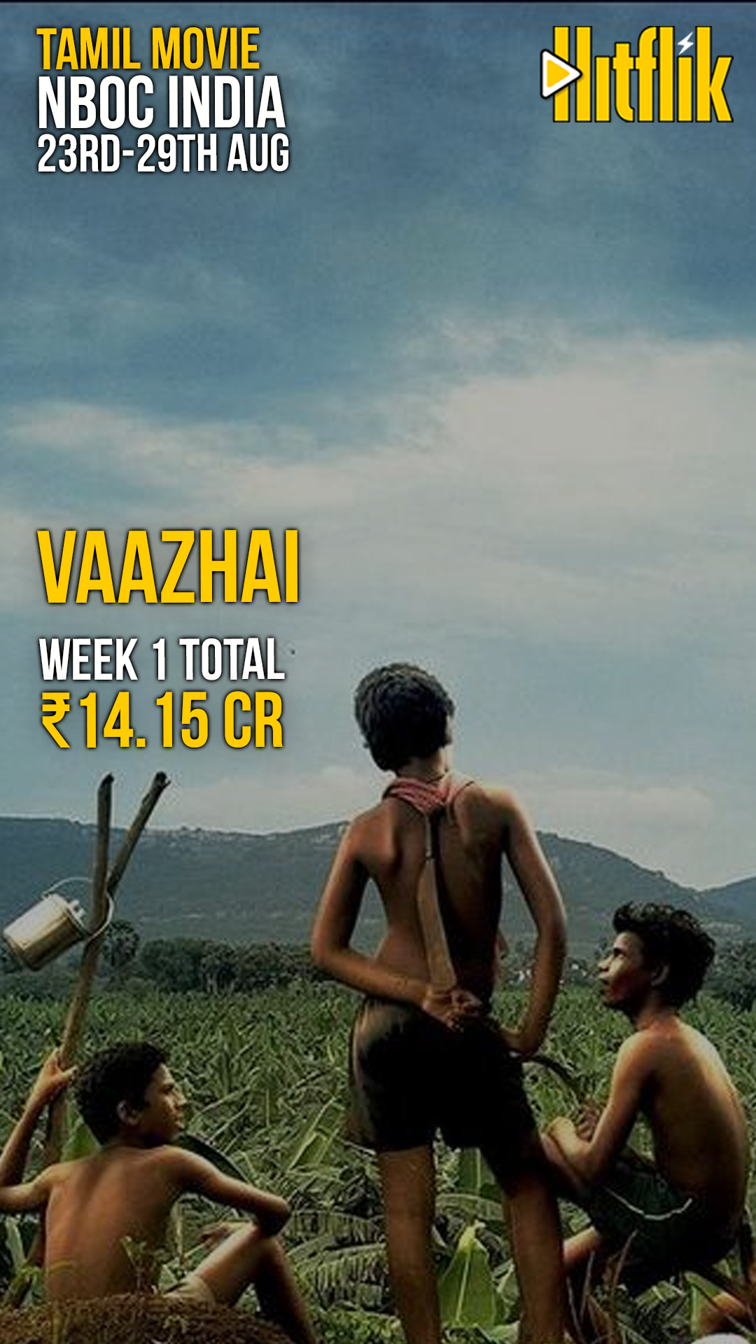 Vaazhai, Box office collection, Tamil,