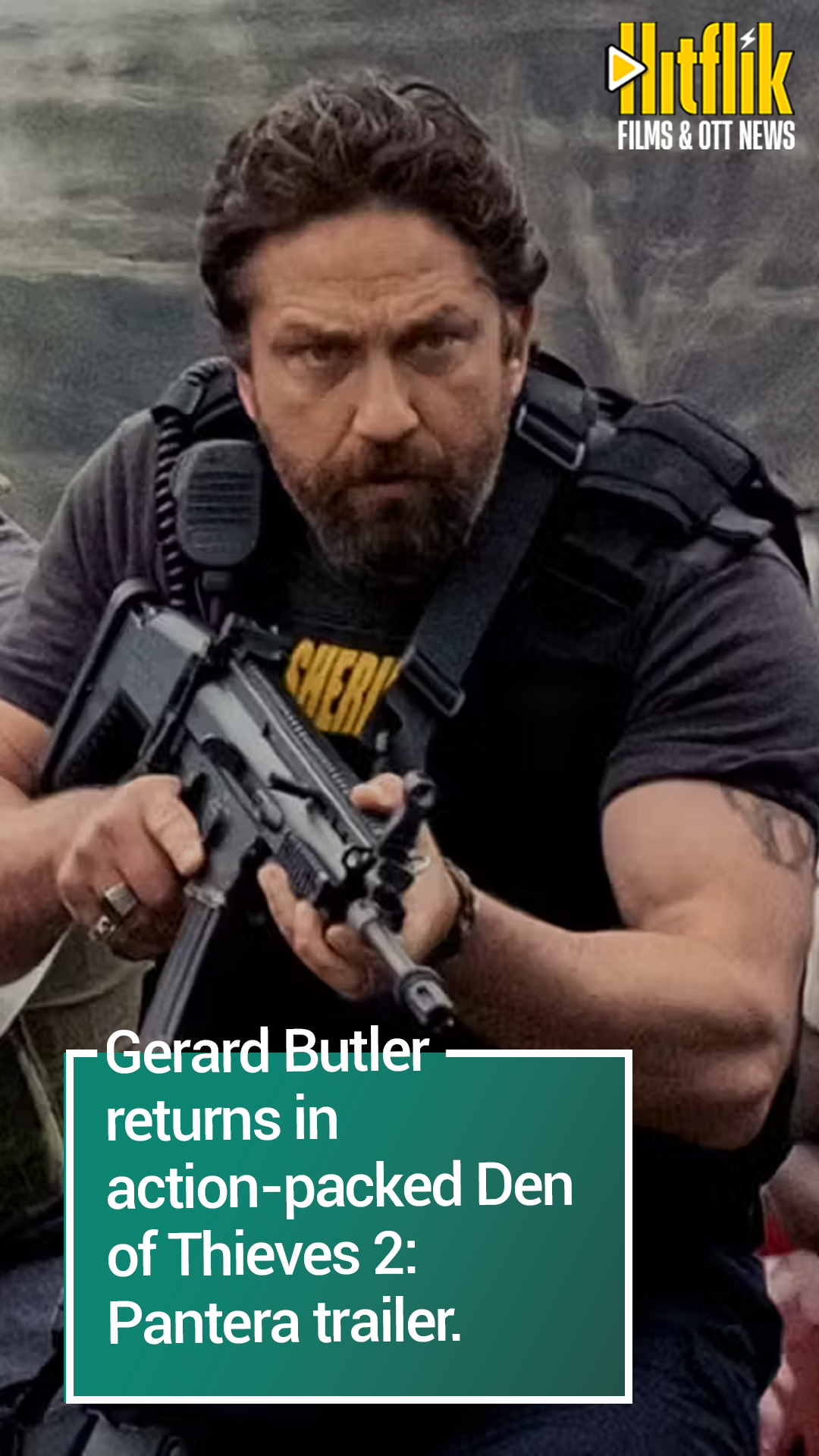 Gerard Butler, "Big Nick" O'Brien sequel Den of Thieves 2: Pantera