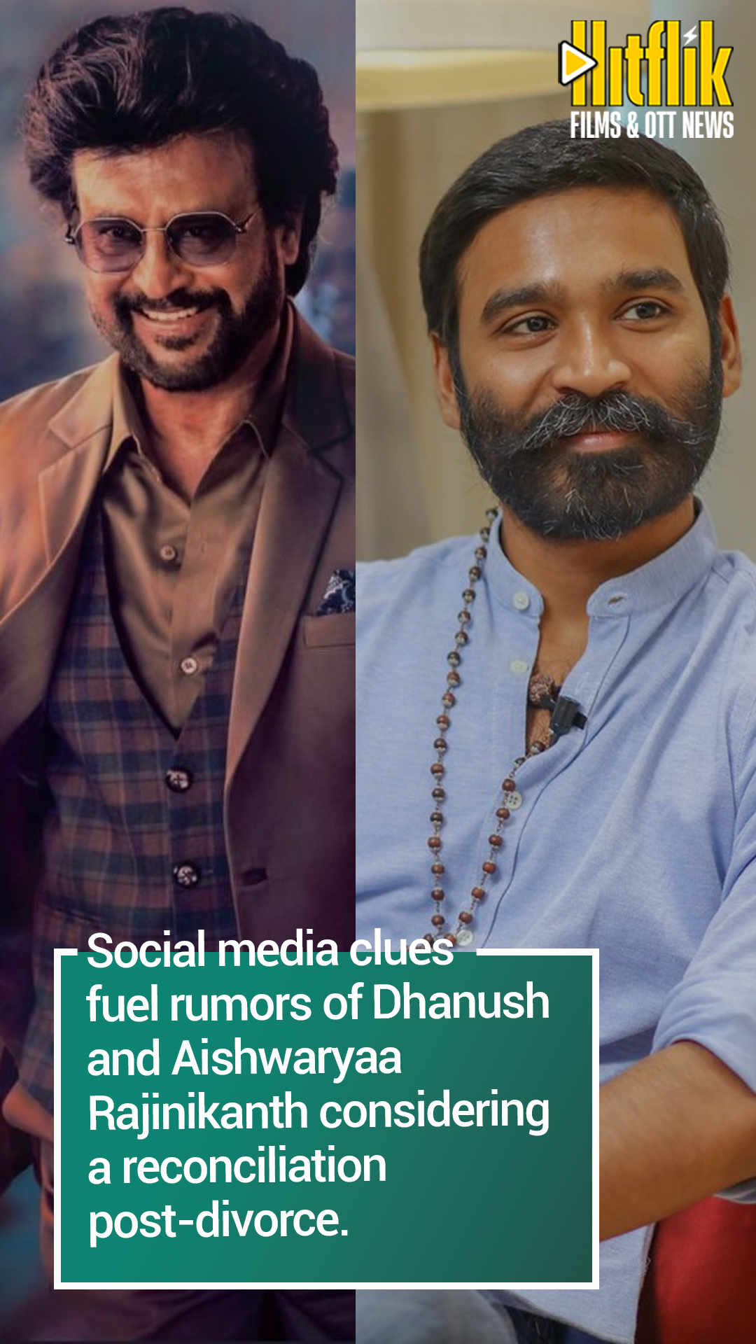 Dhanush, rajnikanth