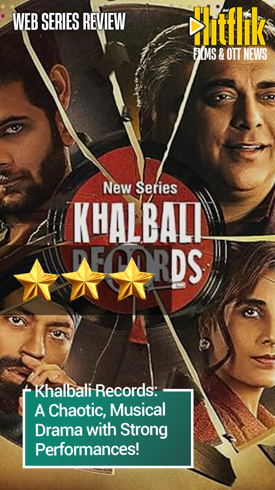 Khalbali Records, Jio Cinema, Ram Kapoor, Arjun Zander,