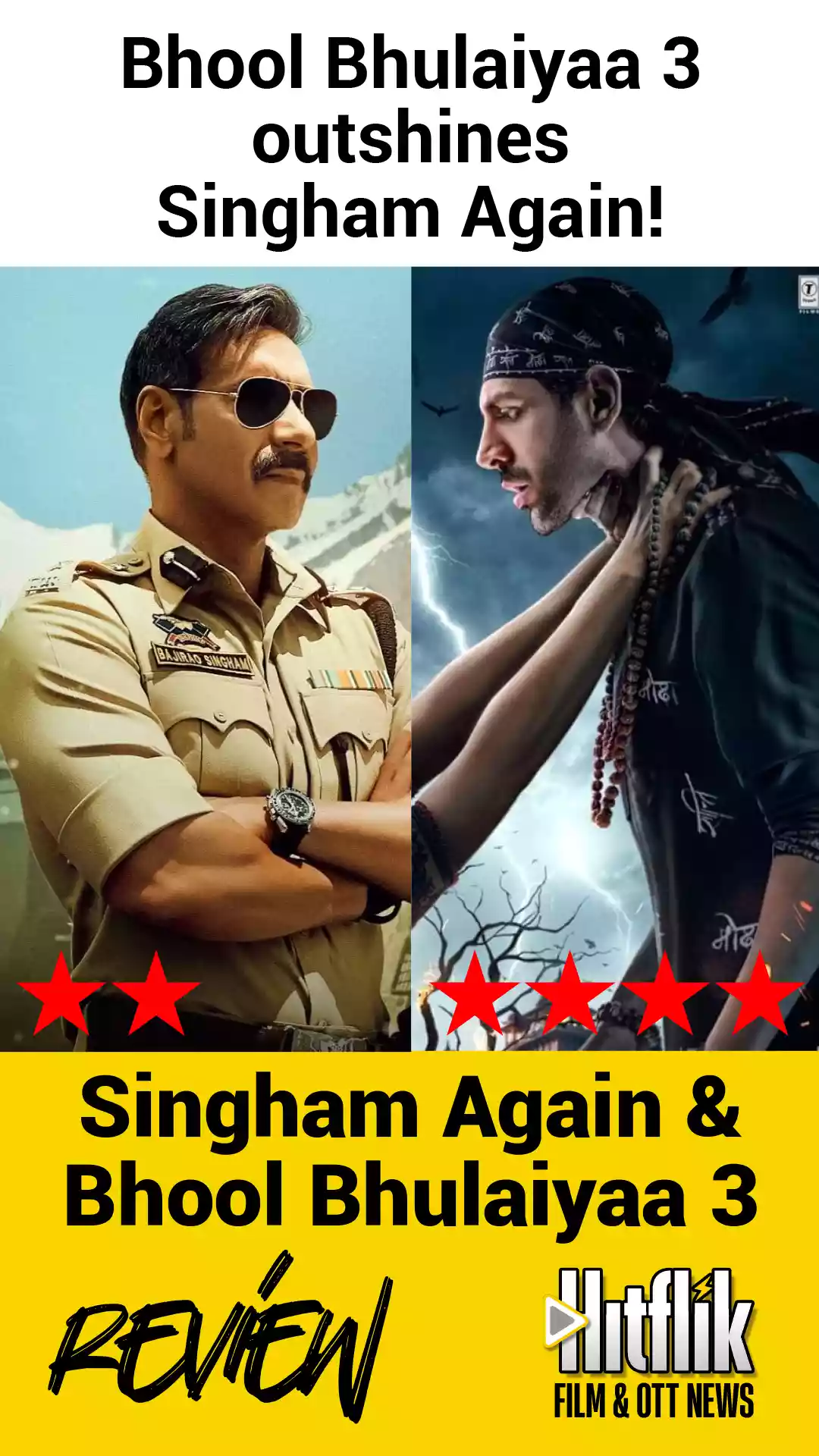 Bhool Bhulaiyaa 3, Singham Again