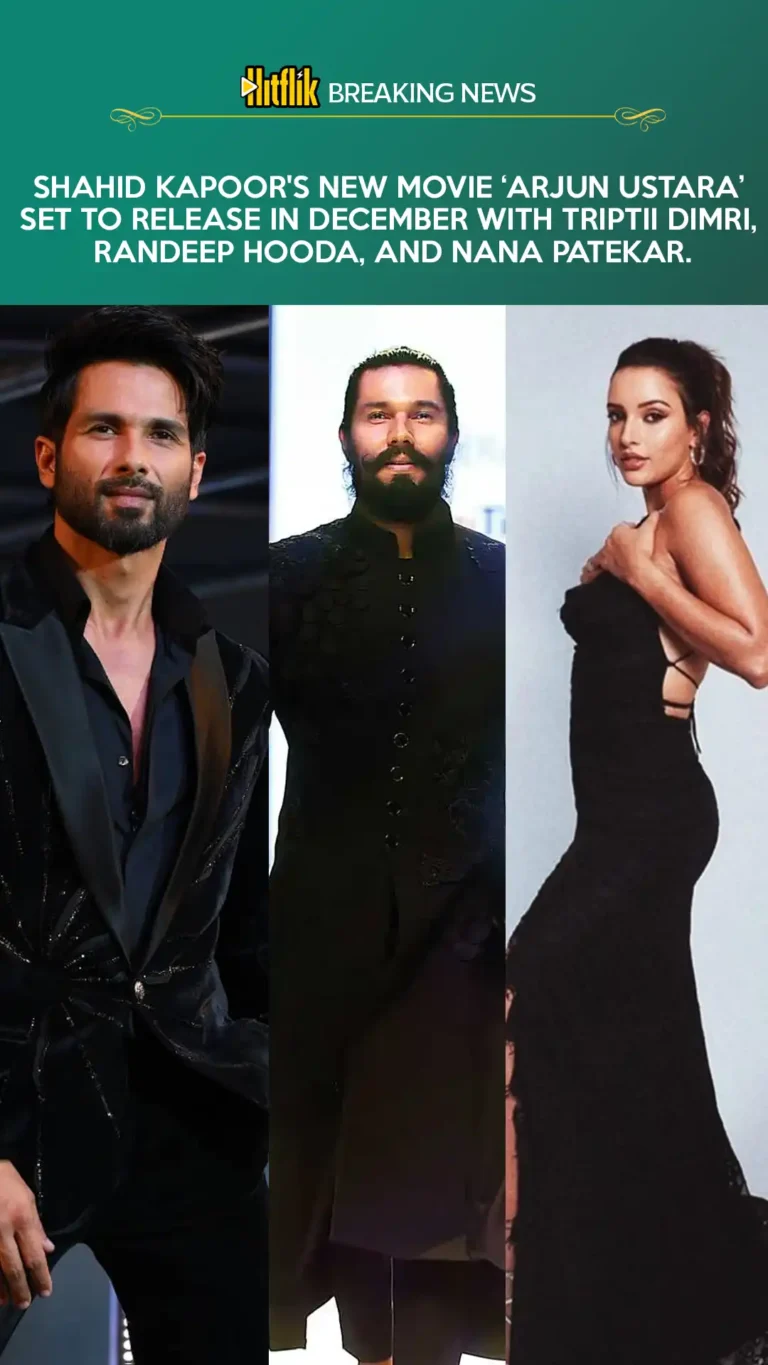 shahid web static Shahid Kapoor, Arjun Ustara, Tripti Dimri, Randeep Hooda, Nana Patekar